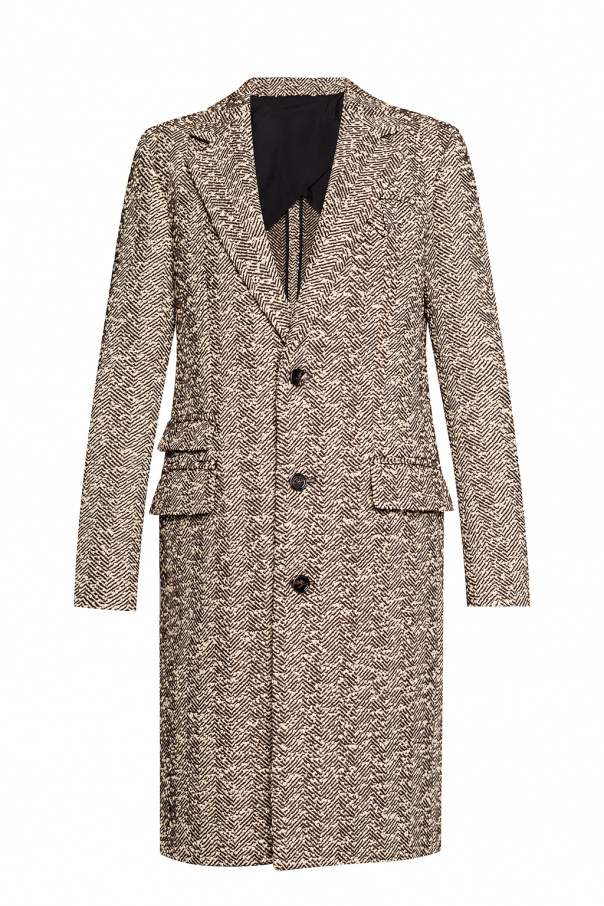 コート BOTTEGA VENETA COAT (797366V4N00 1000) Bottega Veneta Double-breasted coat | Men's Clothing | Vitkac